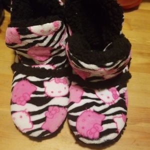 Hello kitty space slippers